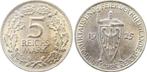 Duitsland 5 Reichsmark Rheinlande 1925 F vorzueglich/stem..., Verzenden