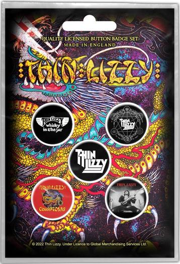 Thin Lizzy Button Chinatown officiële merchandise