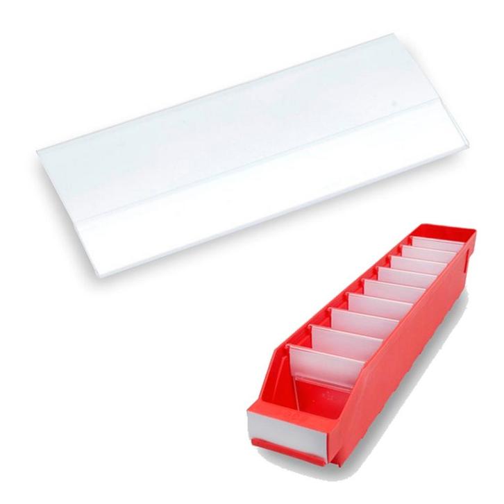 Labelhouder Stellingbak STEMO 60x30 mm, Zakelijke goederen, Kantoor en Winkelinrichting | Magazijn, Stelling en Opslag, Verzenden