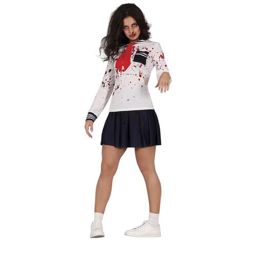 Student Halloween Kostuum Dames Bebloed, Hobby en Vrije tijd, Feestartikelen, Nieuw, Verzenden