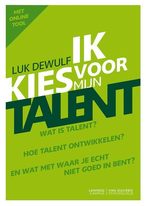 Ik kies voor mijn talent 9789082033755, Boeken, Schoolboeken, Zo goed als nieuw, Verzenden