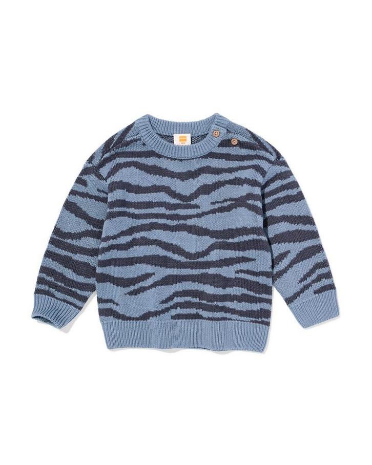 HEMA Babytrui zebra blauw, Kinderen en Baby's, Babykleding | Overige, Nieuw, Verzenden