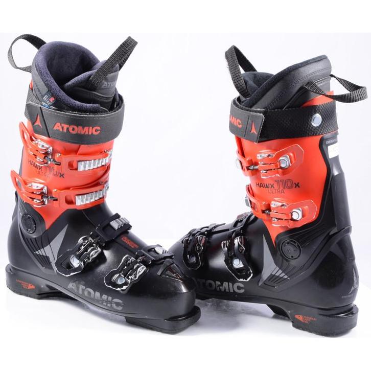 42 42,5 skischoenen ATOMIC HAWX ULTRA 110 X, memory fit narr, Sport en Fitness, Skiën en Langlaufen, Skiën, Schoenen, Gebruikt