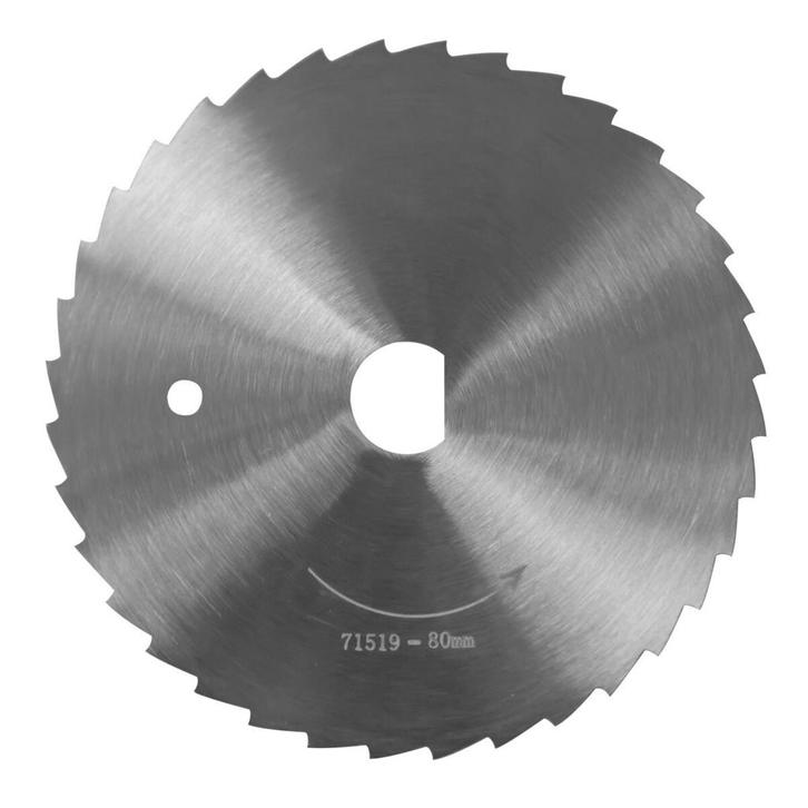 GGM Gastro | Rond snijmes - Ø 80 mm - gekarteld - voor |, Huis en Inrichting, Keuken | Bestek, Nieuw, Verzenden