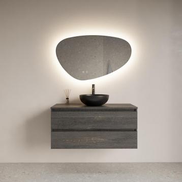 Spiegel Gliss Design Trendy Organisch LED Verlichting 160cm beschikbaar voor biedingen