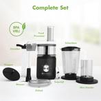 2dekans | KitchenBrothers Foodprocessor - 5-in-1 - Compacte, Ophalen of Verzenden, Gebruikt