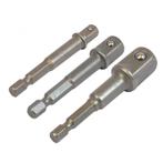 Accu boormachine adapter – verloop 1/4 , 3/8 , 1/2 inch, Ophalen of Verzenden, Nieuw