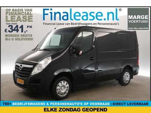 Opel Movano 2.3 CDTI L1H1 MARGE Airco Cruise Trekhaak €341pm, Auto's, Bestelauto's, Lease, Handgeschakeld, Diesel, Opel, Zwart