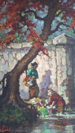 R. Hadi (1958) - Kleding wassen in de rivier