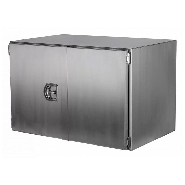 Onderbouwkist Tilbox RVS Overlap Deuren 1200x600x600 mm, Auto-onderdelen, Vrachtwagen-onderdelen, Nieuw, Verzenden