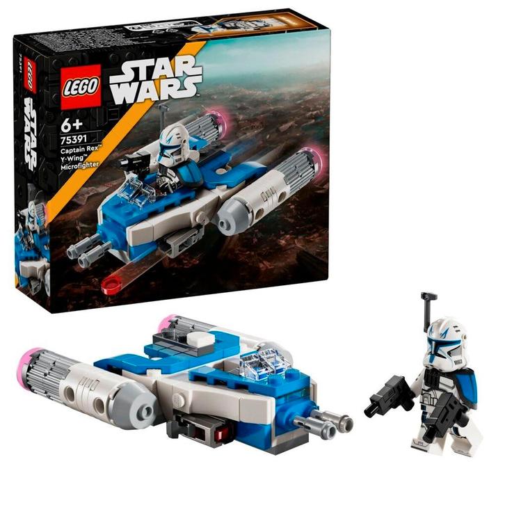 LEGO Star Wars 75391 Captain Rex Y-Wing Microfighter, Kinderen en Baby's, Speelgoed | Actiefiguren, Nieuw, Verzenden