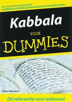 Voor Dummies   Kabbala voor Dummies 9789043014465, Boeken, Zo goed als nieuw, Verzenden