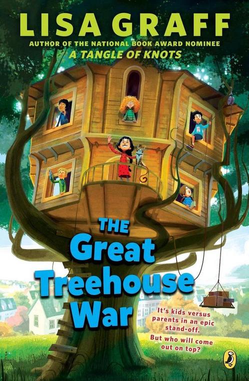 The Great Treehouse War 9780147516718 Lisa Graff, Boeken, Overige Boeken, Gelezen, Verzenden