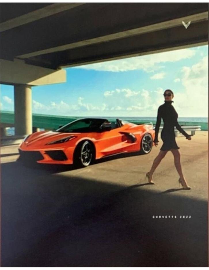 2022 CHEVROLET CORVETTE BROCHURE ENGELS, Boeken, Auto's | Folders en Tijdschriften, Chevrolet