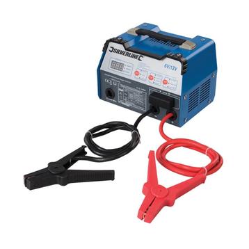 Silverline Accustarter/Lader 12 A – Voor 6V & 12V Accu’s beschikbaar voor biedingen