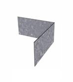 Verzinkt staal recht 90° hoek 30x30x0,2x15cm, Tuin en Terras, Overige materialen, Nieuw, Minder dan 25 cm, Border