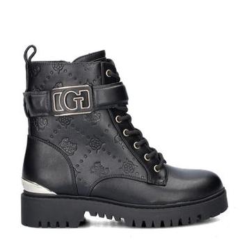 Guess Oranda veterboots voor dames in het Zwart beschikbaar voor biedingen