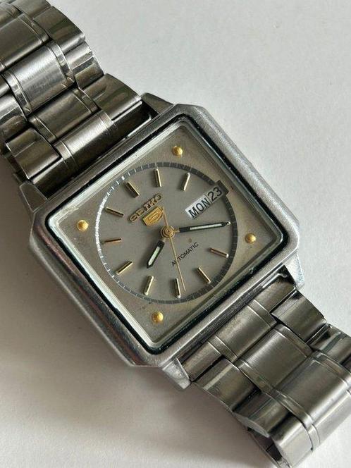 Seiko - 5 Automatic TV dial - SERVICED - Zonder Minimumprijs, Sieraden, Tassen en Uiterlijk, Horloges | Antiek
