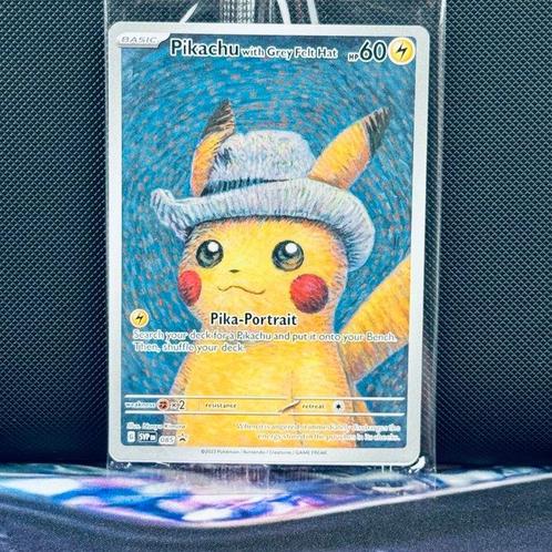 Pokémon Card - Sealed Pikachu With Grey Felt Hat #085 -, Hobby en Vrije tijd, Verzamelkaartspellen | Pokémon
