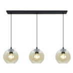 Design hanglamp amber, Giada, Huis en Inrichting, Lampen | Hanglampen, Design, Nieuw, Ophalen of Verzenden, Glas