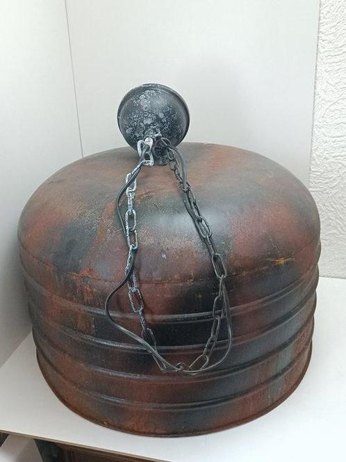 Plafondlamp - Industriebarlamp - Metaal, Antiek en Kunst, Curiosa en Brocante