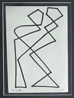 Siep Van Den Berg (1913-1998) - Abstracte compositie in