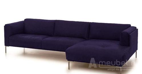 Loungebank Bern - loungebanken - Paars, Huis en Inrichting, Banken | Sofa's en Chaises Longues, Nieuw, Leer