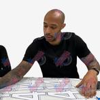 Thierry Henry Signed Arsenal Football Shirt - Centenary, Ophalen of Verzenden, Nieuw