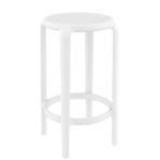 Barkruk - Tom Bar 65 - Wit - Siesta, Tuin en Terras, Tuinstoelen, Verzenden, Nieuw