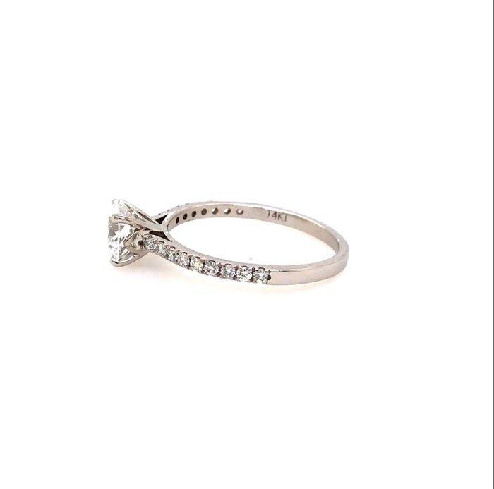 Ring - 14 karaat Witgoud - 2.39ct. tw. Diamant (Lab-grown) -, Sieraden, Tassen en Uiterlijk, Ringen