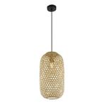 Hanglamp MIRENA 22.0 cm 1-lichts Bamboe, Minder dan 50 cm, Nieuw, Ophalen of Verzenden