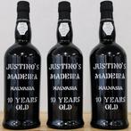 Justinos 10 Years Old Malvasia - Madeira - 3 Flessen (0.75, Nieuw