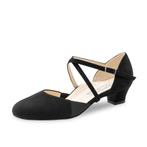 Ronja dames suede dansschoenen hak 3,4cm, Verzenden, Nieuw