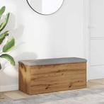 vidaXL Opbergbankje 102x42x45 cm bewerkt hout artisanaal, Verzenden, Nieuw