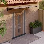 vidaXL Deurluifel 239x90 cm polycarbonaat zwart, Tuin en Terras, Verzenden, Nieuw
