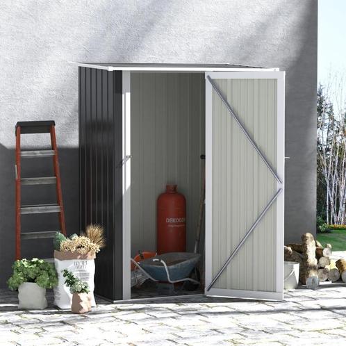 TRUUSK Tuinhuis Gereedschapsschuur Met Deur Buiten Staal Don, Tuin en Terras, Overige Tuin en Terras, Nieuw, Verzenden