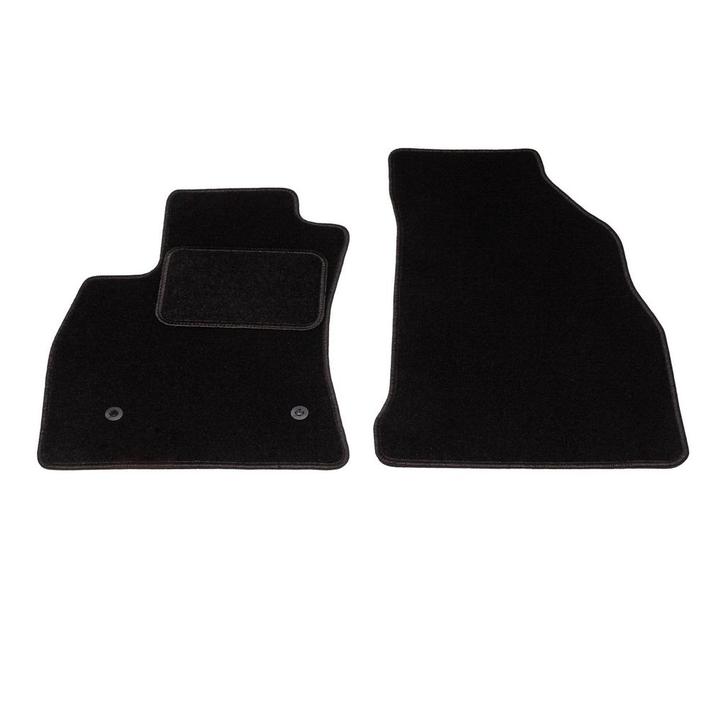 Automatten Voorzijde - zwart stof - OPEL COMBO D 2011-2017, Auto-onderdelen, Interieur en Bekleding, Nieuw, Verzenden