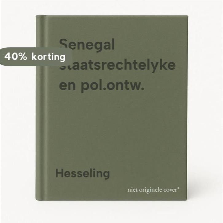 Senegal staatsrechtelyke en pol.ontw. 9789062150595, Boeken, Overige Boeken, Gelezen, Verzenden