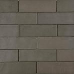 Vloertegel / wandtegel fango donker bruin grijs mat 5x15, Keramiek, Nieuw, Ophalen of Verzenden, 10 m² of meer
