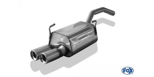 FOX Citroen C8/ Peugeot 807 einddemper - 2x80 type 13, Auto-onderdelen, Uitlaatsystemen, Nieuw, Verzenden