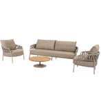 Calma stoel bank loungeset 4 delig rope latte Taste 4SO, Ophalen of Verzenden, Nieuw
