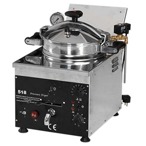 GGM Gastro | Elektrische hogedruk friteuse - 20 liter - 4 kW, Witgoed en Apparatuur, Frituurpannen, Verzenden