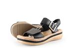 Rieker Sandalen in maat 38 Zwart | 10% extra korting, Kleding | Dames, Schoenen, Verzenden, Zwart, Sandalen of Muiltjes, Zo goed als nieuw