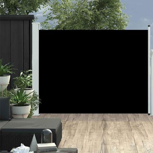 Goedkoop Tuinscherm Uittrekbaar Zwart | OP=OP!, Tuin en Terras, Tuinschermen, Nieuw, Staal, 100 tot 150 cm, 200 cm of meer, Ophalen of Verzenden