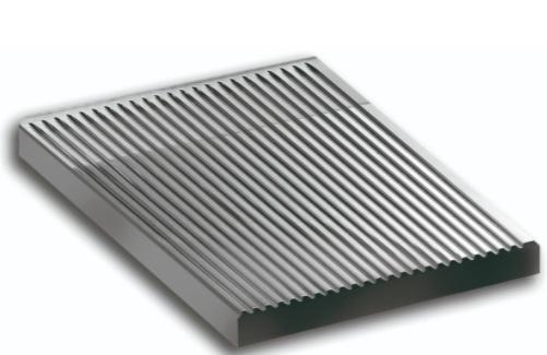 Geribbelde plaat | voor gasfornuis, Zakelijke goederen, Horeca | Keukenapparatuur, Nieuw in verpakking, Verzenden