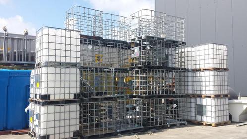 ibc containers  Ibc kratten 1000 lit, Tuin en Terras, Regentonnen, Zo goed als nieuw, 150 liter of meer, Kunststof, Verzenden