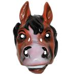 Paarden masker bruin voor volwassenen - Dieren maskers, Nieuw, Verzenden