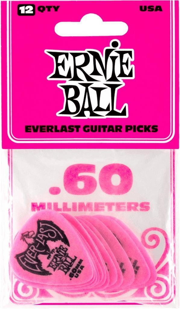 Ernie Ball 9179 Everlast plectrum 0.60 mm 12-pack, Muziek en Instrumenten, Instrumenten | Toebehoren, Akoestische gitaar, Nieuw