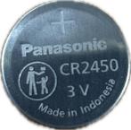 Battery CR2450 3.0V Lithium Panasonic, Audio, Tv en Foto, Accu's en Batterijen, Nieuw