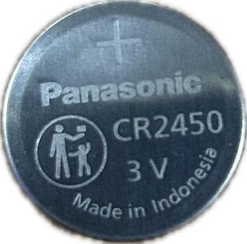Battery CR2450 3.0V Lithium Panasonic beschikbaar voor biedingen